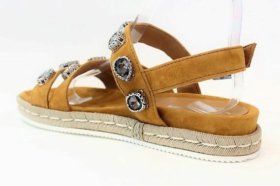 Sandalia plana Alpe 4758 / MARRON