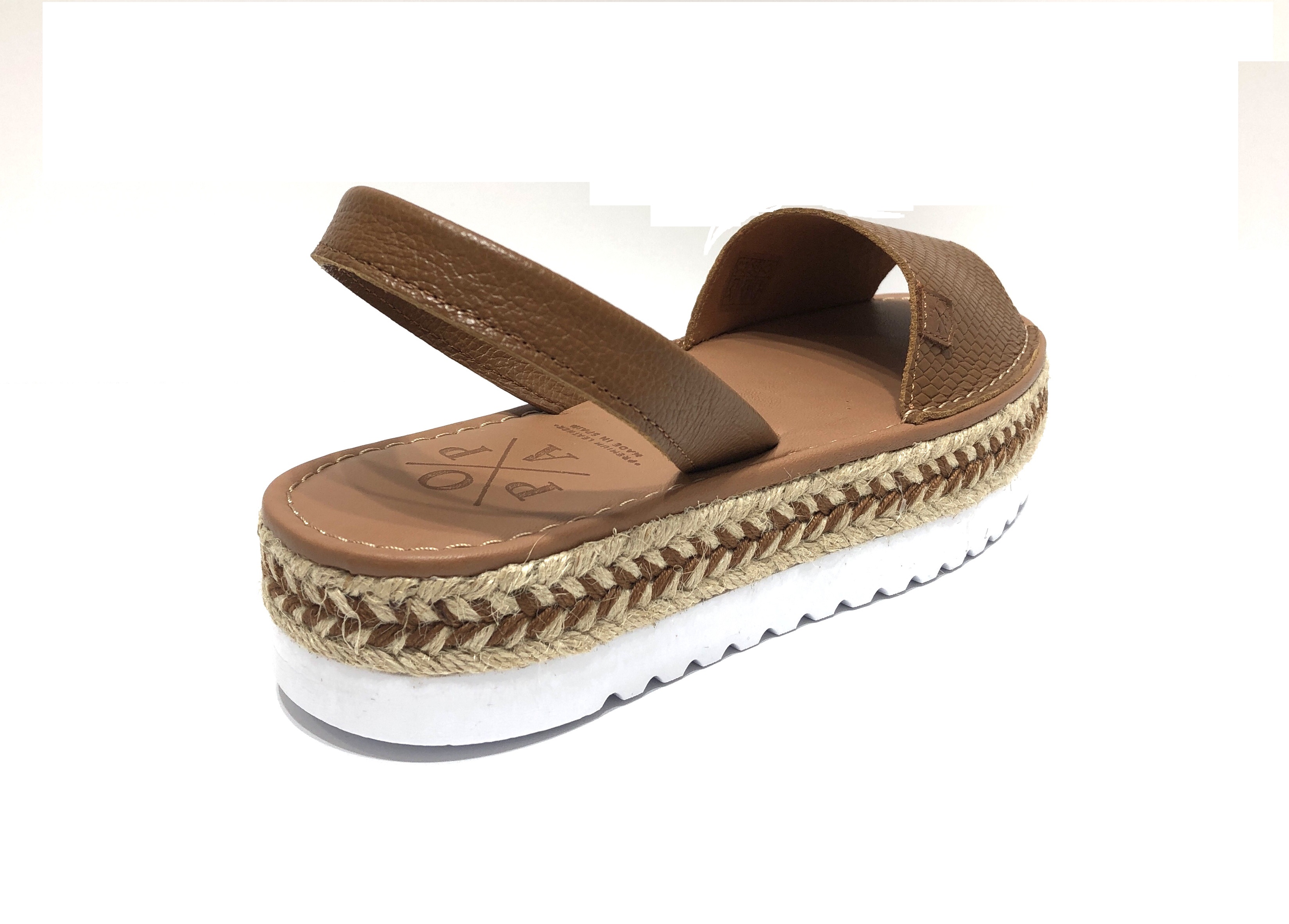 Menorquina plataforma Popa Saona / CUERO | Fresh Shoes \u0026 Accesories, S.L.