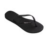 Havaianas Slim GlitterII / NEGRO