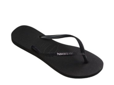 Havaianas Slim GlitterII / NEGRO