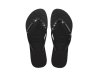Havaianas Slim GlitterII / NEGRO