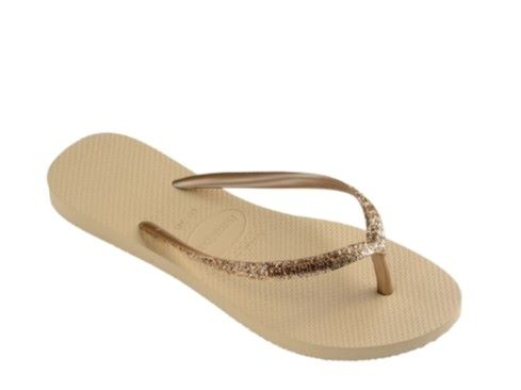Havaianas Slim GlitterII / BEIG