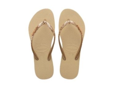 Havaianas Slim GlitterII / BEIG