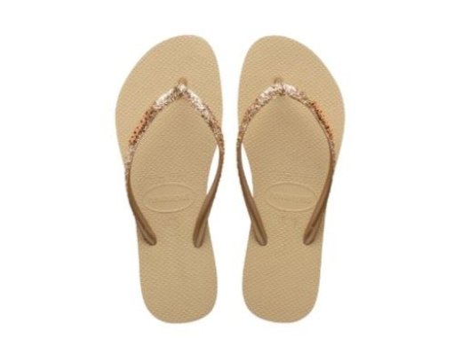 Havaianas Slim GlitterII / BEIG