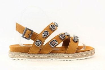 Sandalia plana Alpe 4758 / MARRON