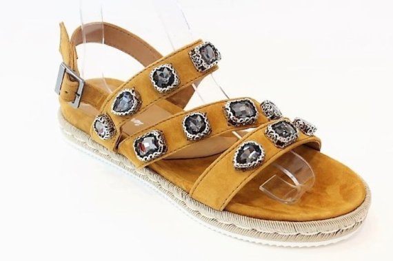 Sandalia plana Alpe 4758 / MARRON