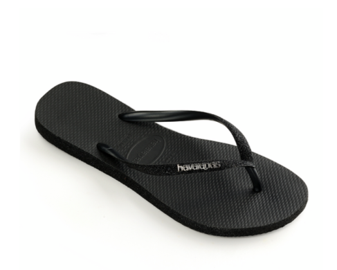 Havaianas Slim Sparkle / NEGRO