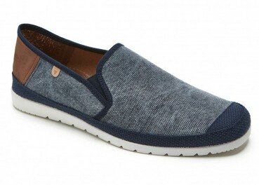 Verbenas Blade Lona Casual / AZUL MARINO
