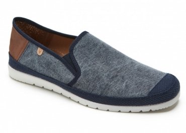 Verbenas Blade Lona Casual / AZUL MARINO