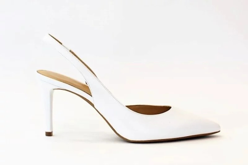 Zapato de salon michael kors blanco