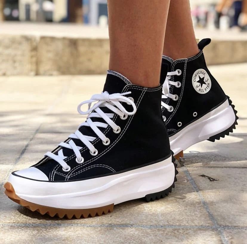 Converse zapatillas con plataforma alta
