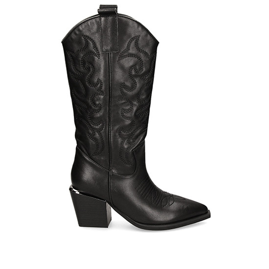Botas cowboy alma en pena negras