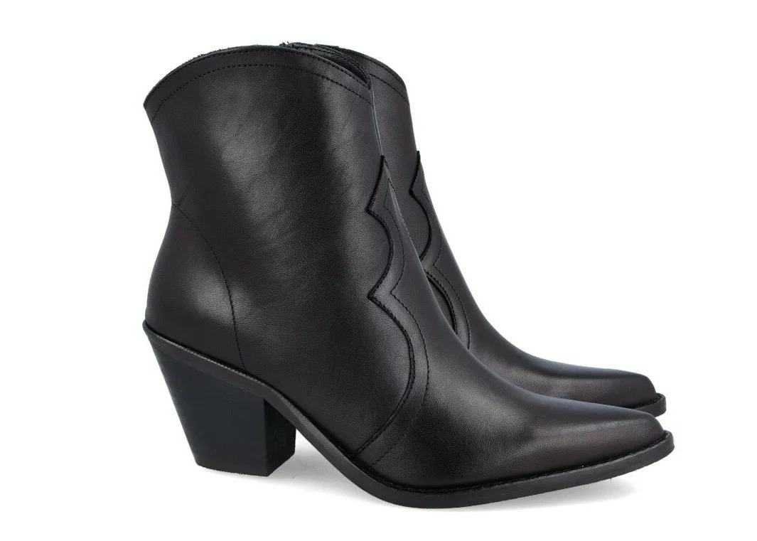 Botines mujer negros foos