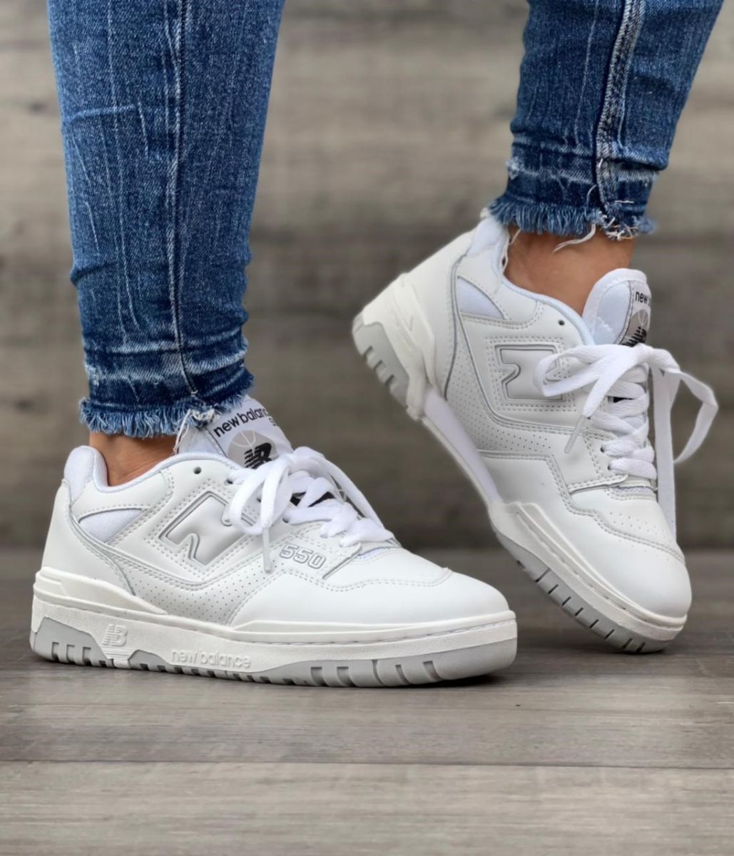 New Balance 550 Mujer blancas