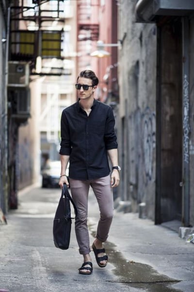sandalias para hombres