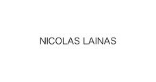 NICOLAS LAINAS