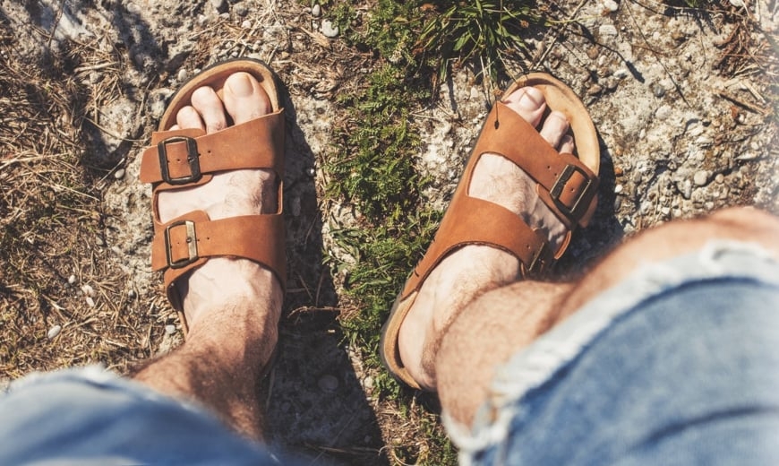 7 Consejos para escoger las sandalias bio de hombres más cómodas