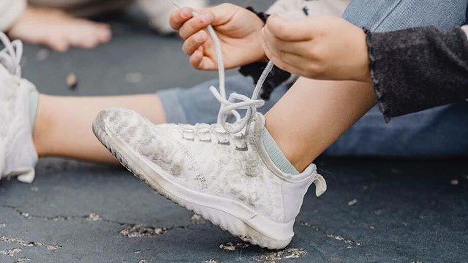 Limpieza de zapatillas