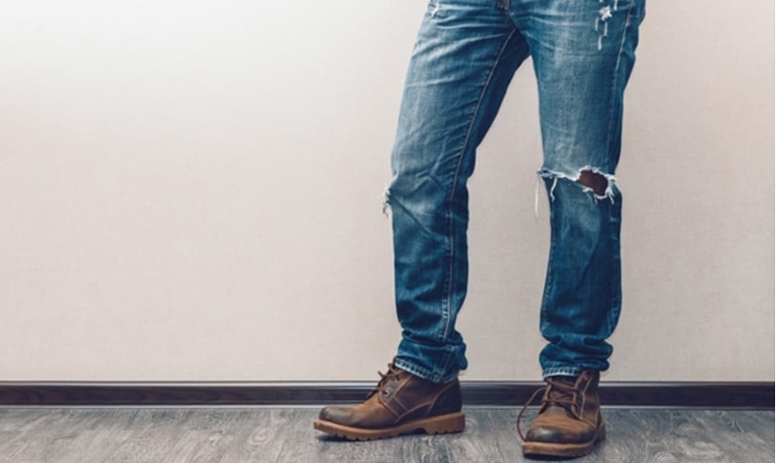 zapatos de hombres de vestir con jeans 